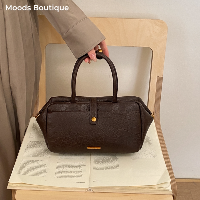 Luxury Bags Vegan Leather - Borse Vintage MOODS con Manico Superiore