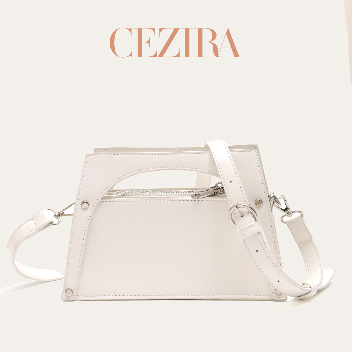 Luxury Bags Vegan Leather - Borsa a Mano di Lusso CR