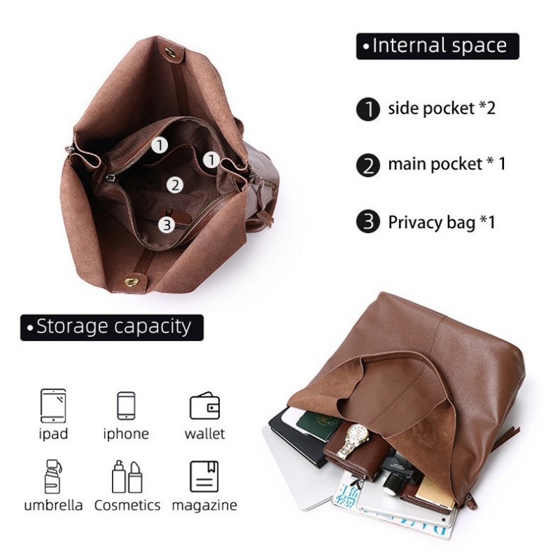 Borsa Tote in Pelle di Vacchet - Luxury Bags Gr recensione e prezzo