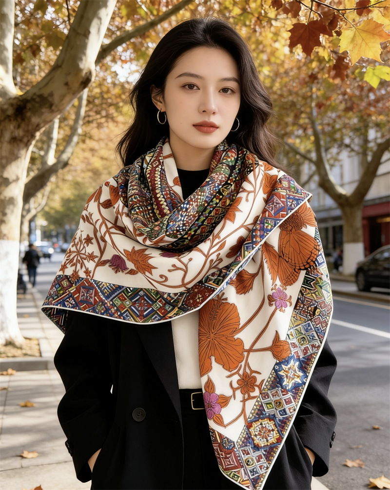 Sciarpa 30% Seta 70% Lana Gran - Luxury Bags Hong Kong recensione e prezzo