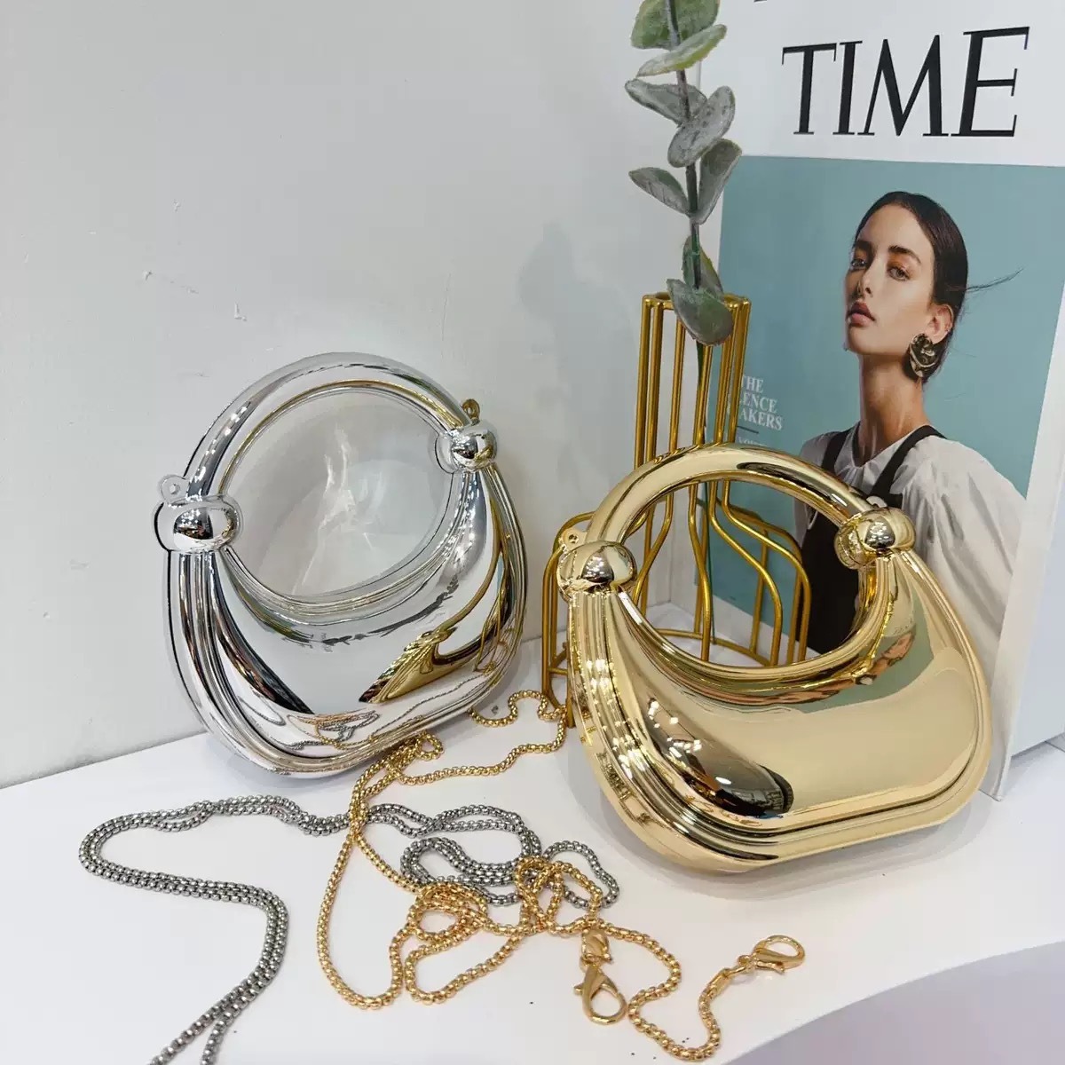 Mini borsa da sera dorata Bors - Luxury Bags Design recensione e prezzo