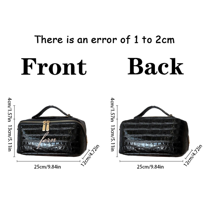 Borsa per il Trucco Ricamata i - Luxury Bags Vegan Leather recensione e prezzo