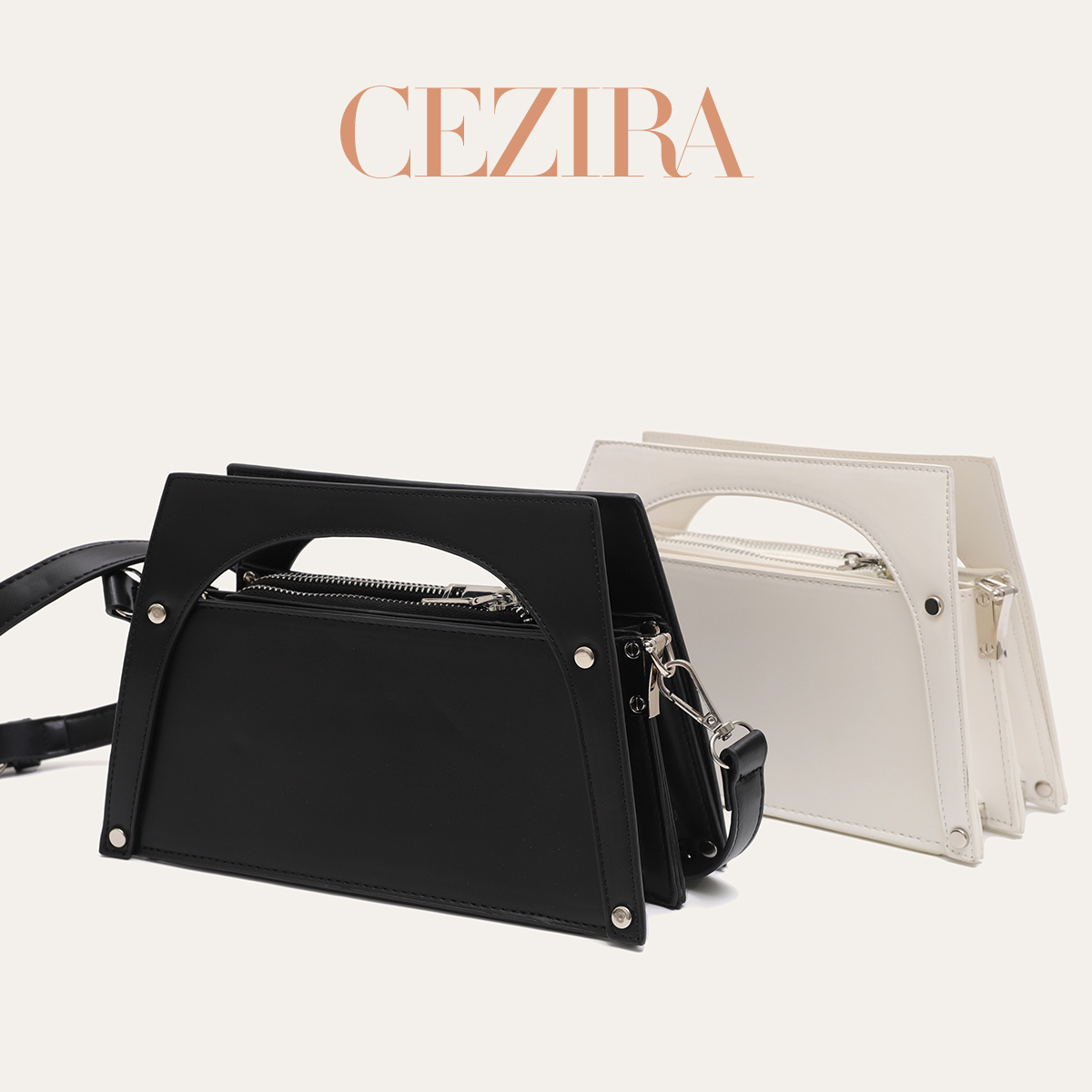Borsa a Mano di Lusso CR in Pe - Luxury Bags Vegan Leather recensione e prezzo